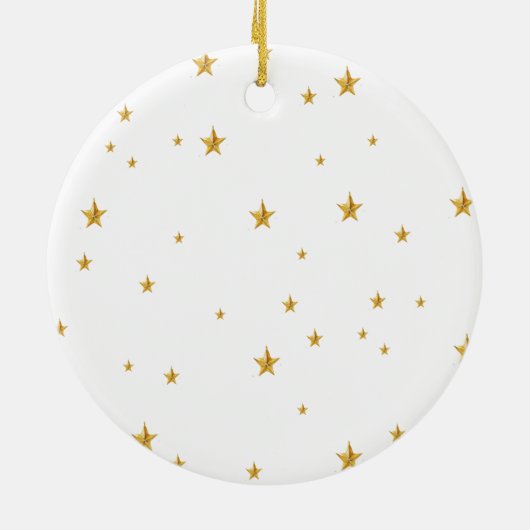 Personalisierte Nutcracker Weihnachten Keramik Ornament (Hinten)