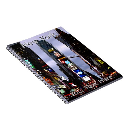 Personalisierte NY Andenken-Zeitschrift New- Notizblock (Rechte Seite)
