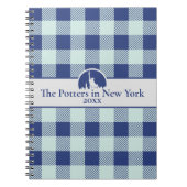 Personalisierte NYC-Familienreise Notizblock (Vorderseite)