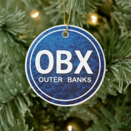 Personalisierte OBX Außenbanken North Carolina Bea Keramik Ornament