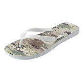 Personalisierte OCP Camouflage Unifor Flipflop San Badesandalen (Schrägansicht)