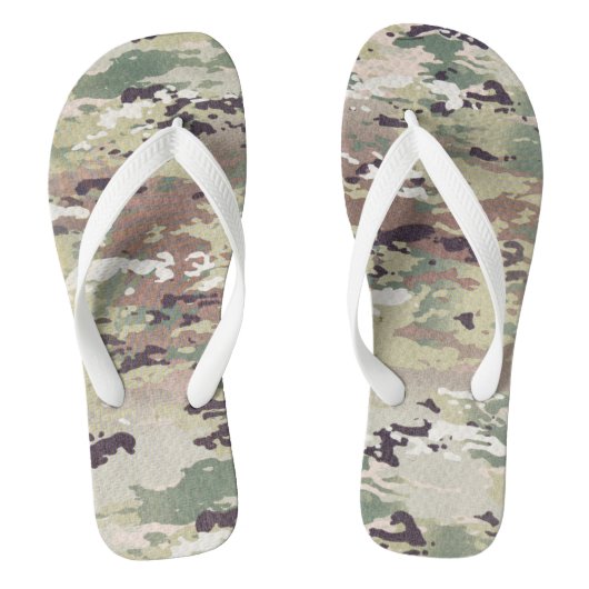 Personalisierte OCP Camouflage Unifor Flipflop San Badesandalen (Fußbett)