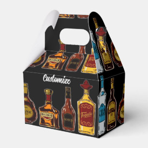 Personalisierte offene Bar   Geschenkschachtel