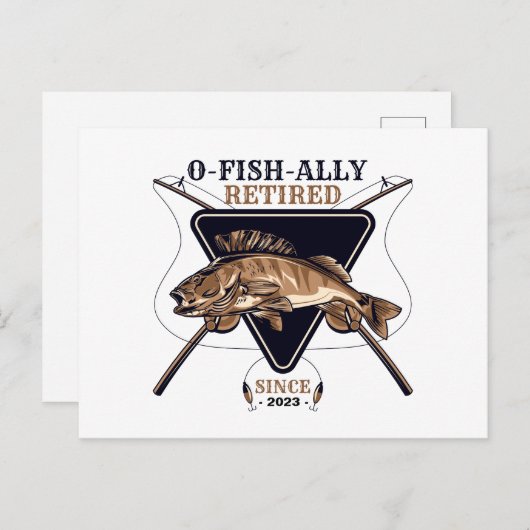 Personalisierte Ofishalalmüde Funny Retirement Postkarte (Vorne/Hinten)