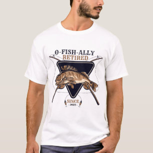 Personalisierte Ofishalalmüde Funny Retirement T-Shirt