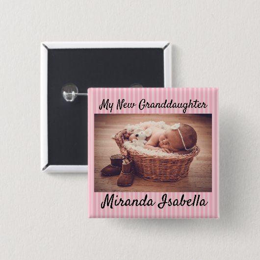 Personalisierte Oma Button (Vorne & Hinten)