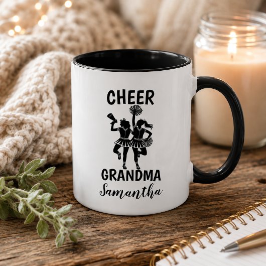 Personalisierte Oma Cheerleaderin  Tasse