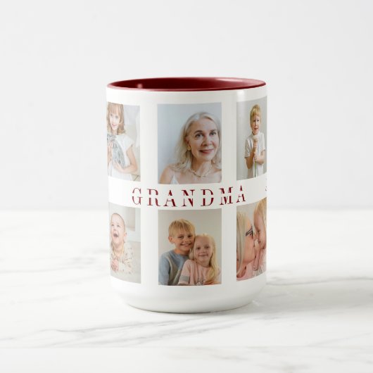 Personalisierte Oma Combo-Tasse | Benutzerdefinier Tasse (Zentrum)