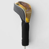 Personalisierte Oma Golf Headcover (angewinkelt)