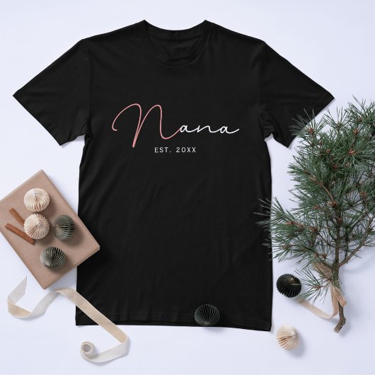 Personalisierte Oma - Großmutter seit 20XX T-Shirt