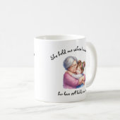 Personalisierte Oma Hug Klassische Tasse, 325 ml Kaffeetasse (VorderseiteRechts)