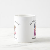 Personalisierte Oma Hug Klassische Tasse, 325 ml Kaffeetasse (Mittel)