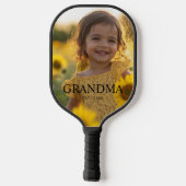 Personalisierte Oma Pickleball Schläger (Rückseite)
