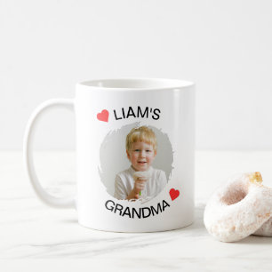 Personalisierte Oma-Tasse - Gewohntes Kindergesich Kaffeetasse
