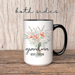 Personalisierte Oma-Tasse, Muttertagsgeschenk Tasse
