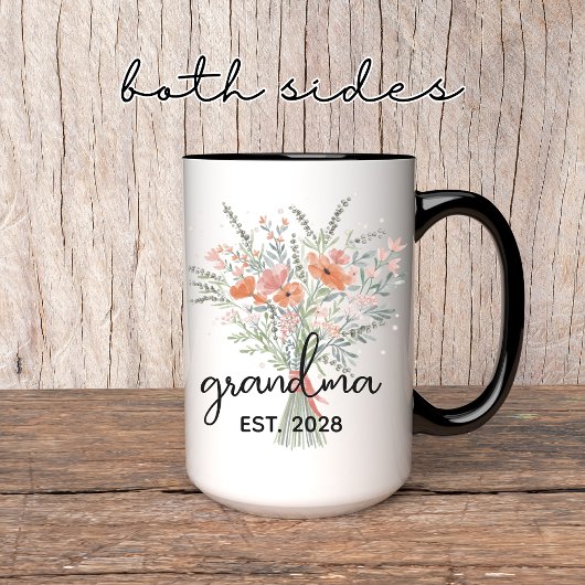 Personalisierte Oma-Tasse, Muttertagsgeschenk Tasse