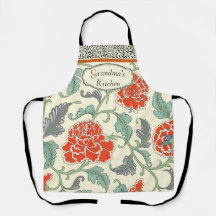 Personalisierte Omas Küche japanisches Floral