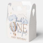 Personalisierte ONEderful 1. Birthday Gefallen Box Geschenkschachtel (Geöffnet)