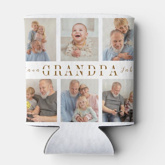 Personalisierte Opa Can Cooler Dosenkühler (Rückseite)