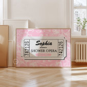 Personalisierte Operndusche Spaß Badezimmer Poster