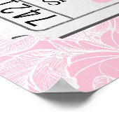 Personalisierte Operndusche Spaß Badezimmer Poster (Ecke)