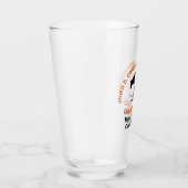 Personalisierte Orange High School Color Guard Glas (Rechts)