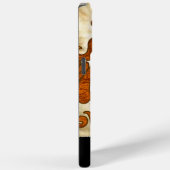 Personalisierte Orangefarbene Rollen Case-Mate iPhone Hülle (Rückseite / Rechts)