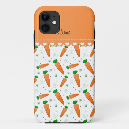 Personalisierte Orangenkarotten Case-Mate iPhone Hülle (Rückseite)