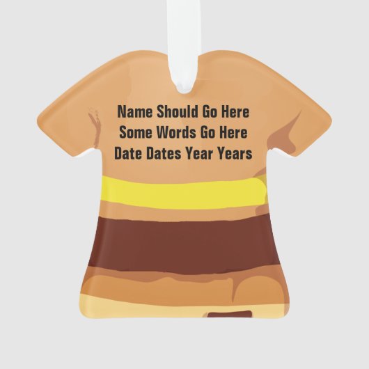 Personalisierte Ornament (Rückseite)