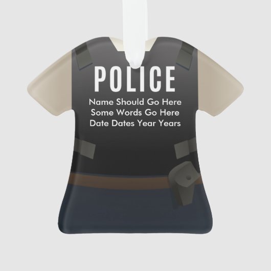 Personalisierte Ornament (Rückseite)