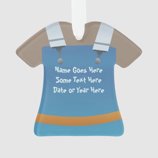 Personalisierte Ornament (Rückseite)