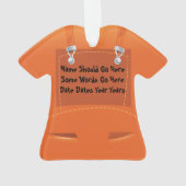 Personalisierte Ornament (Rückseite)