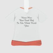 Personalisierte Ornament (Rückseite)