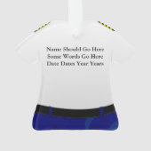 Personalisierte Ornament (Rückseite)