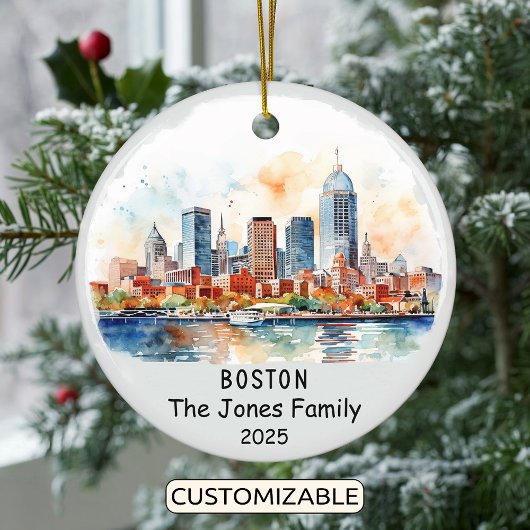 Personalisierte Ornament in Boston, Staat Massachu