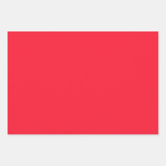 Personalisierte Ornamente - Hellrot und grün Geschenkpapier Set (Vorderseite 2)