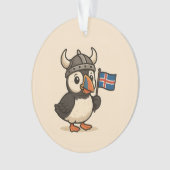 Personalisierte Ornamente - Islantischer Puffsack (Vorderseite)