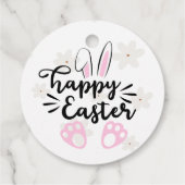 Personalisierte Oster-Geschenkanhänger Geschenkanhänger (Rückseite)