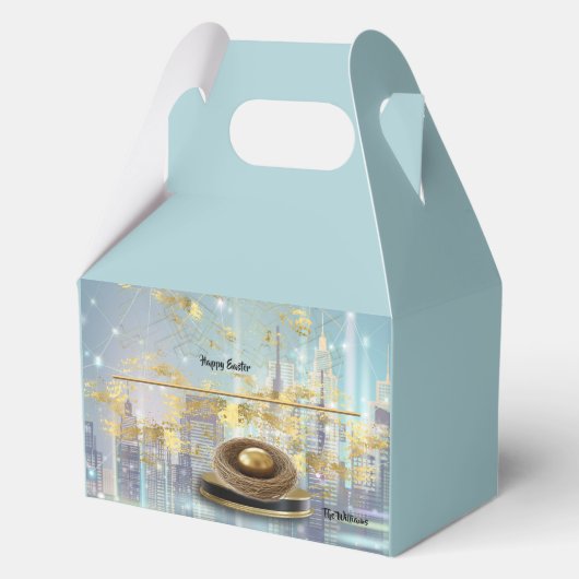 Personalisierte Oster-Verwöhnbox Geschenkschachtel (Vorderseite)