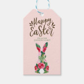 Personalisierte Osterblasen-Geschenketags Geschenkanhänger (Vorderseite)