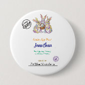 Personalisierte Osterei-Kellerei für Kinder Button (Vorderseite)