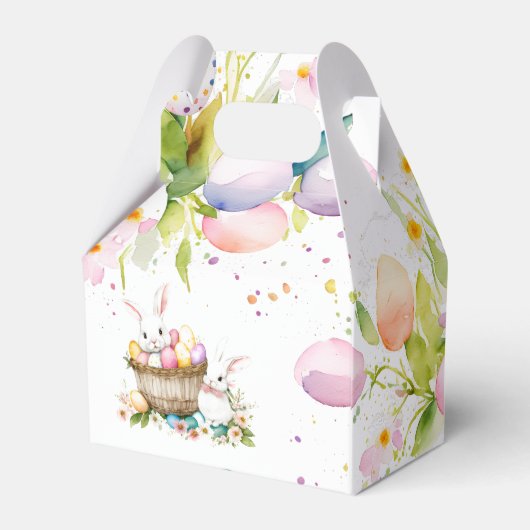 Personalisierte Ostereier-Jagdbox Geschenkschachtel (Rückseite)