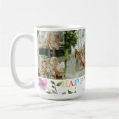 Personalisierte Osterfoto-Collage-Tasse Kaffeetasse (Links)