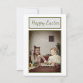 Personalisierte Ostergraukarte - Wünsche hinzufüge (Vorderseite)