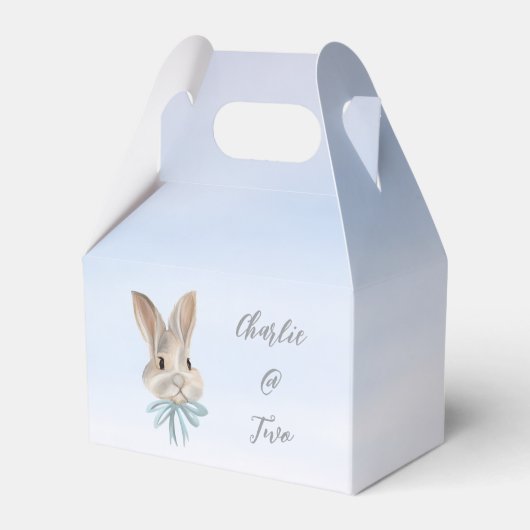 Personalisierte Osterhasen-Geschenkbox Geschenkschachtel (Vorderseite)