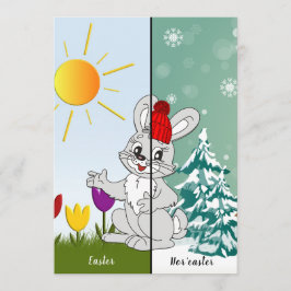 Personalisierte Osterkarte Einladung