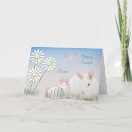 Personalisierte Osterkarte Feiertagskarte