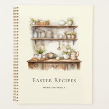 Personalisierte Ostern-Rezepte in Beige