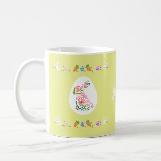 Personalisierte Ostersonnige Tasse (Links)