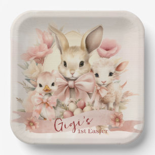 Personalisierte OsterTeller Pappteller